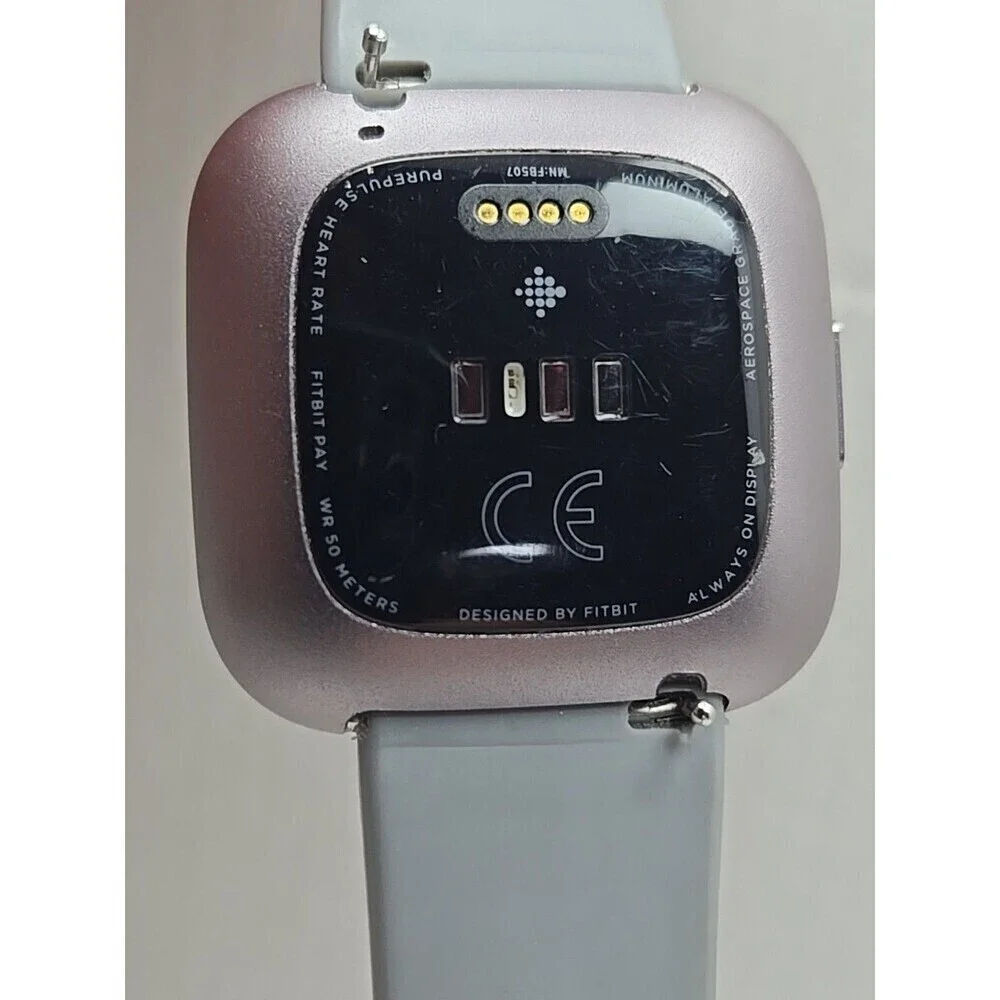 Fitbit Versa 2 Smartwatch Gray 40mm Alexa WR50M Always On Display W/ Charger